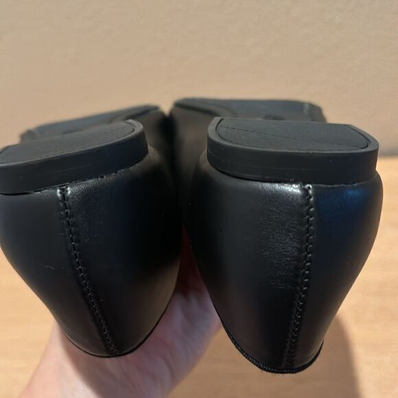 Vintage Black Square Toe ballet Mary Jane’s shoes women’s size 8 - Picture 7 of 9
